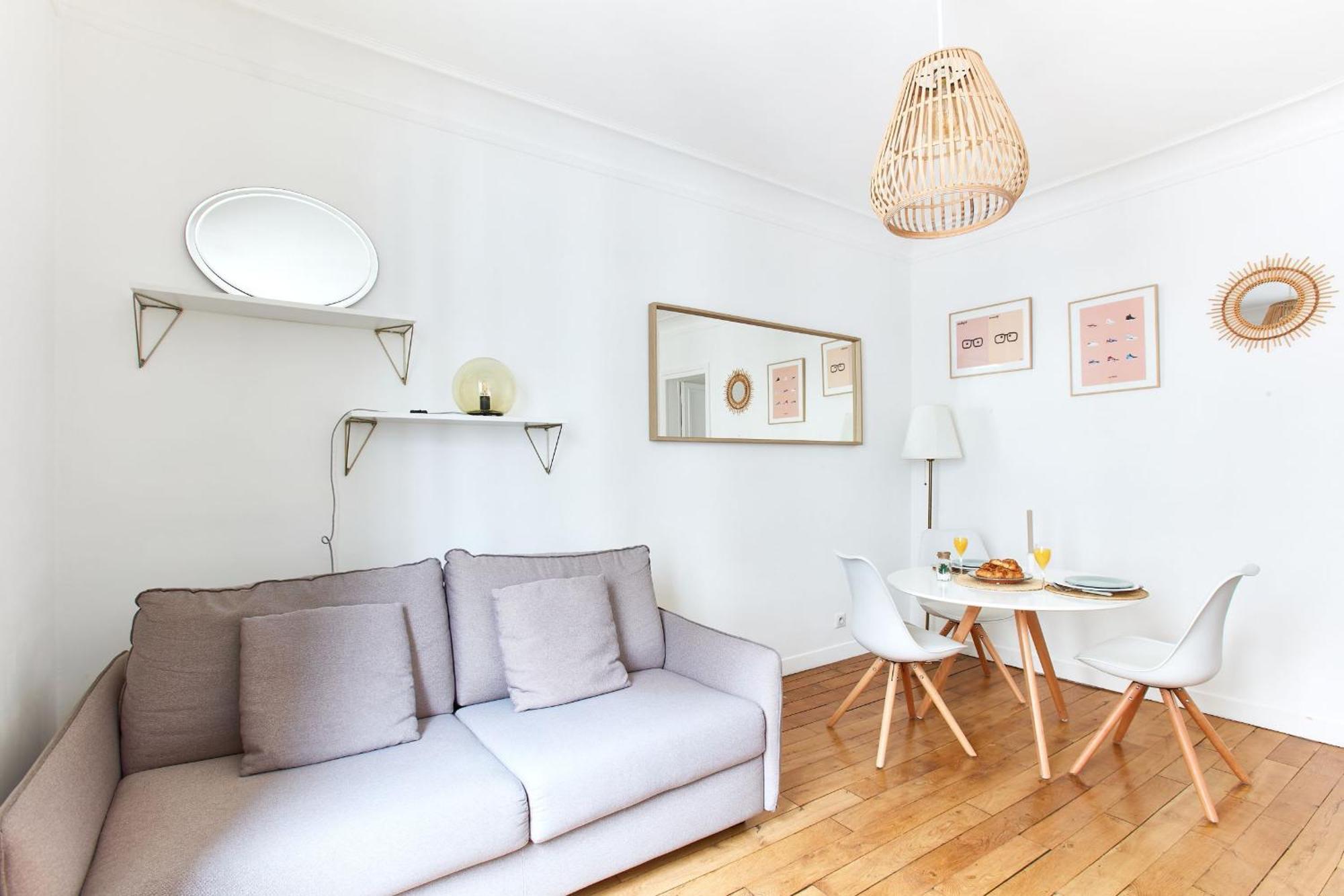 Appartement Bnbnova - 1br - Montmartre & Moulin Rouge Parijs